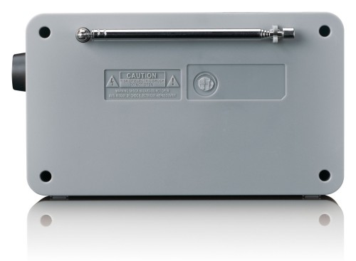  Przenośne radio cyfrowe DAB+ FM z Bluetooth w kolorze szarym LENCO PDR-034GY  (5)