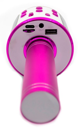 Mikrofon karaoke Bluetooth z głośnikiem Denver KMS-20P Różowy (5)
