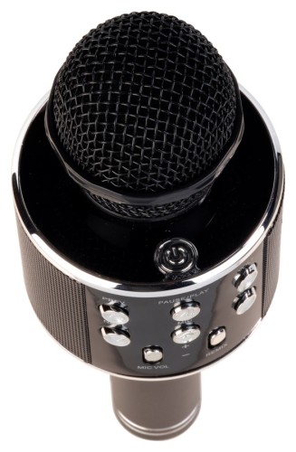 Mikrofon karaoke Bluetooth z głośnikiem Denver KMS-20B Czarny (2)