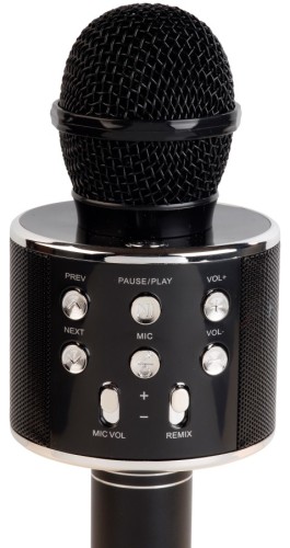 Mikrofon karaoke Bluetooth z głośnikiem Denver KMS-20B Czarny (4)