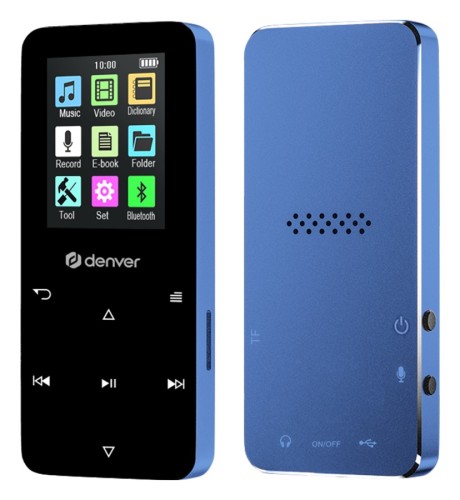 Odtwarzacz MP4 z Bluetooth Denver MP-1830BU BLUE (1)