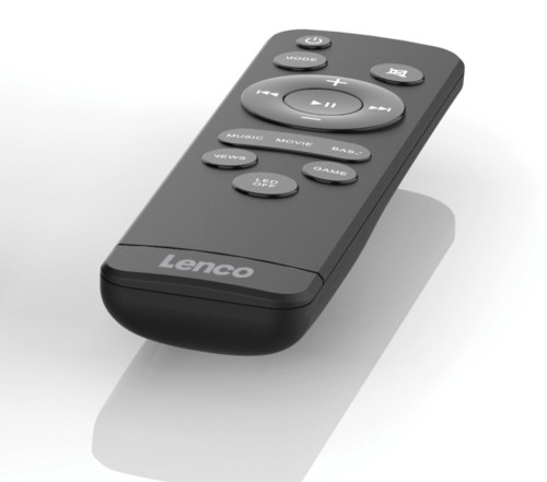 Soundbar Bluetooth HDMI (ARC) i podświetleniem LED Lenco SB-042LEDBK (10)