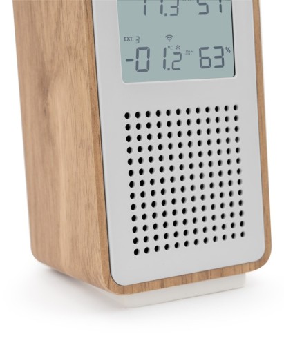 Stacje pogodowe Thomson WS102TWH z głośnikiem Bluetooth i radiem FM (6)