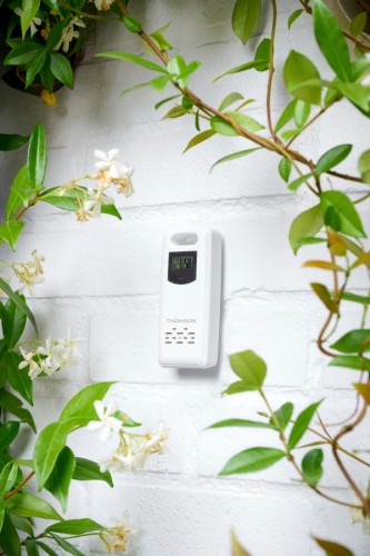 Stacje pogodowe Thomson WS102TWH z głośnikiem Bluetooth i radiem FM (10)