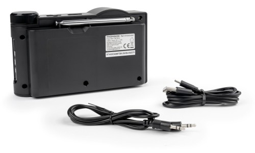 Przenośne radio FM DAB+ z funkcją Bluetooth USB Thomson RT400DABBTBK (4)