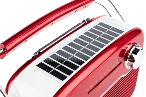 Przenośne radio FM z funkcją Bluetooth i ładowaniem słonecznym Thomson RTS450BTR (4)