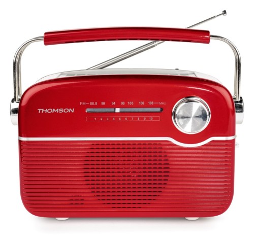Przenośne radio FM z funkcją Bluetooth i ładowaniem słonecznym Thomson RTS450BTR (9)