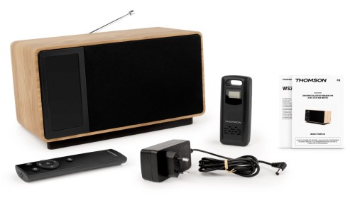 Radio FM z funkcją Bluetooth i stacją pogodową Thomson WS202TBK (5)