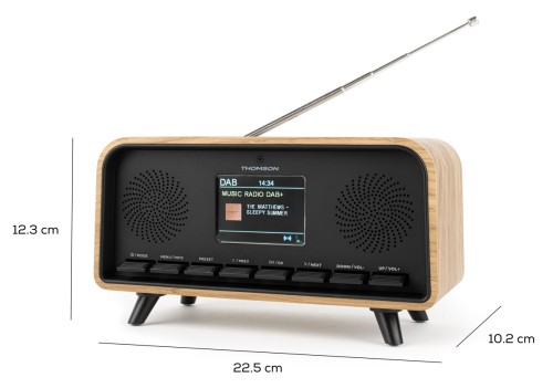 Radio FM / DAB+ z funkcją Bluetooth, USB Thomson RT850DABBT (5)