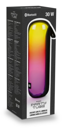 Bezprzewodowy głośnik Bluetooth z efektami świetlnymi i gniazdem na kartę USB/MicroSD  Bigben PARTYBTTUBEBK (14)