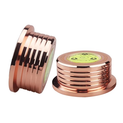 Stabilizator docisk płyty winylowej z poziomicą Record Puck Level it 60Hz
 (1)