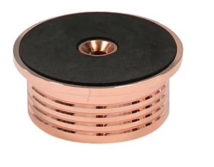 Stabilizator docisk płyty winylowej z poziomicą Record Puck Level it 60Hz
 (2)