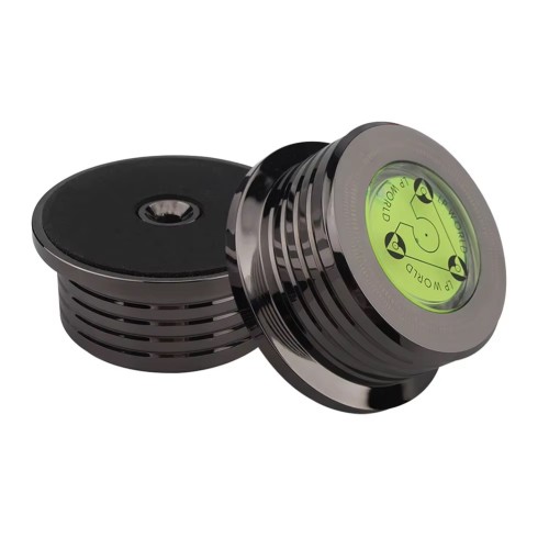Stabilizator docisk płyty winylowej z poziomicą Record Puck Level it 60Hz
 (1)
