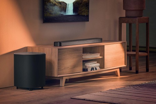 Soundbar JBL BAR 500 MkII Czarny 5.1-kanałowy, Bezprzewodowy Subwoofer, 4K, Dolby Vision, HDMI eARC, MultiBeam 3.0, Wi-Fi (2)