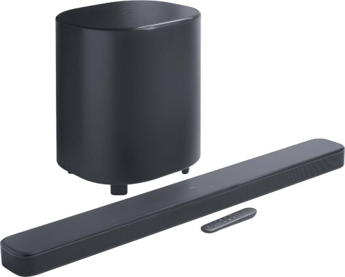 Soundbar JBL BAR 500 MkII Czarny 5.1-kanałowy, Bezprzewodowy Subwoofer, 4K, Dolby Vision, HDMI eARC, MultiBeam 3.0, Wi-Fi (5)