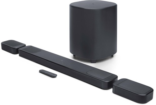 Soundbar JBL BAR 1000 MkII Czarny 7.1.4-kanałowy, Bezprzewodowy Subwoofer, 4K, Dolby Atmos, HDMI eARC, DTS:x, MultiBea 3.0 (1)