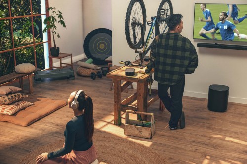 Soundbar JBL BAR 1000 MkII Czarny 7.1.4-kanałowy, Bezprzewodowy Subwoofer, 4K, Dolby Atmos, HDMI eARC, DTS:x, MultiBea 3.0 (13)