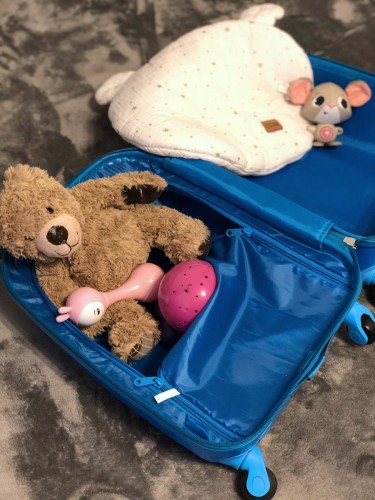 Walizka podróżna na kółkach Psi Patrol - niebieska duża (9)