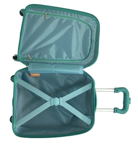 Walizka podróżna na kółkach Psi Patrol - turkusowa duża (5)