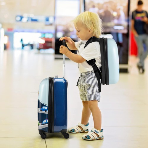 Walizka i plecak w zestawie - pojazdy (7)