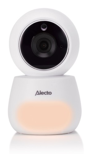Alecto DVM2050 - wideo niania elektroniczna z kamerą HD, kolorowym wyświetlaczem i lampką nocną, biała (4)