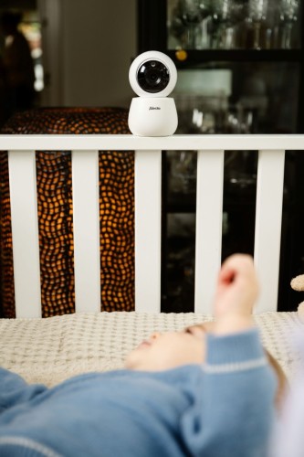 Alecto DVM2050 - wideo niania elektroniczna z kamerą HD, kolorowym wyświetlaczem i lampką nocną, biała (14)