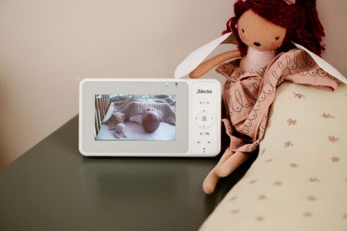 Alecto DVM2043 - wideoniania z kamerą, kolorowym wyświetlaczem i lampką nocną, biała (16)