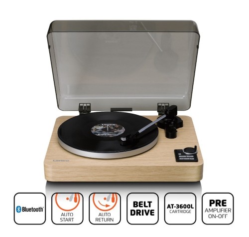 Lenco LBTA-166SI - w pełni automatyczny gramofon z Bluetooth (1)