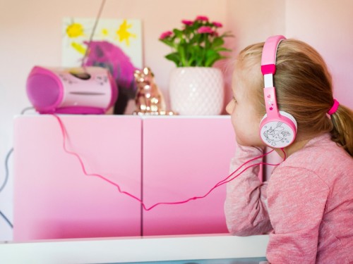 Lenco SCD-24 Pink - przenośne radio stereo FM z odtwarzaczem CD (13)