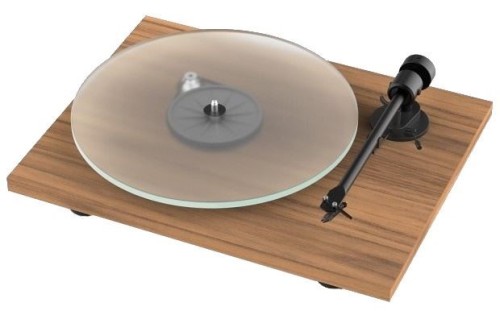 Gramofon Pro-Ject T1 EVO PHONO + OM10 - orzech (4)