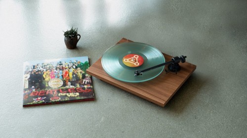 Pro-Ject T1 EVO + OM10 - orzech (2)