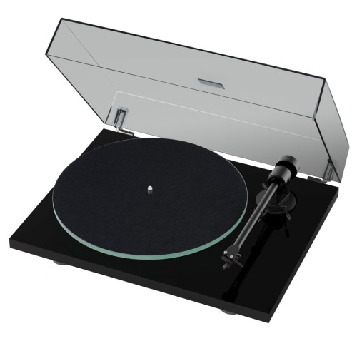 Pro-Ject T1 EVO + OM10 - fortepianowa czerń (1)