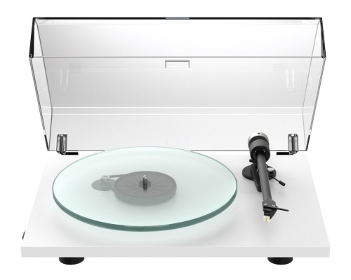 Pro-Ject T2 Super Phono + Sumiko Rainier - Gramofon, ramię 9\, przedwzmacniacz - matowa biel (1)
