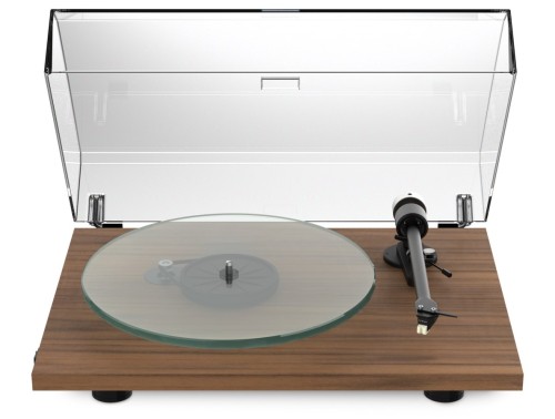 Pro-Ject T2W + Sumiko Rainier - gramofon Wi-Fi z możliwością strumieniowania - orzech (1)