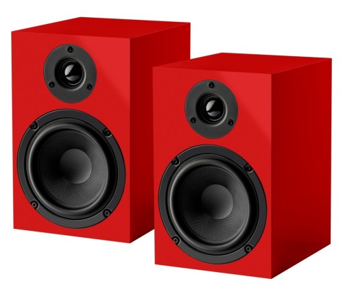 Pro-Ject Speaker Box 5 E - 2-drożny system głośników półkowych - czerwony połysk (1)