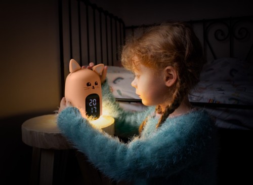 Bigben RKIDSCAT - budzik i lampka nocna (5)