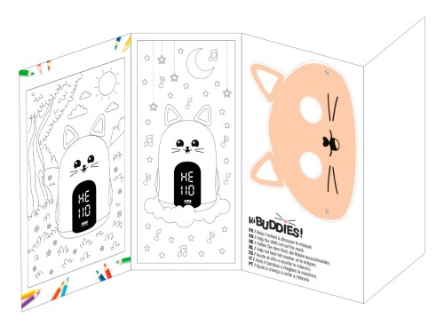 Bigben RKIDSCAT - budzik i lampka nocna (7)