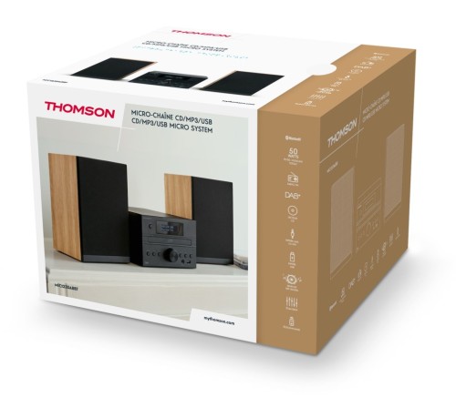 Thomson MIC123DABBT - mikrowieża DAB+/FM z Bluetooth (8)