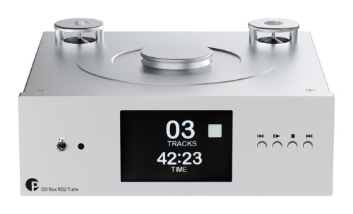 Pro-Ject CD Box RS2 TUBE srebrny - lampowy odtwarzacz CD High-End (1)