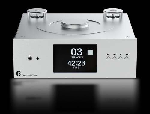 Pro-Ject CD Box RS2 TUBE srebrny - lampowy odtwarzacz CD High-End (4)