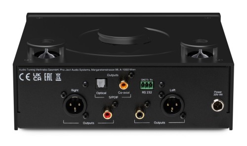 Pro-Ject CD Box RS2 TUBE Black - lampowy odtwarzacz CD High-End (3)