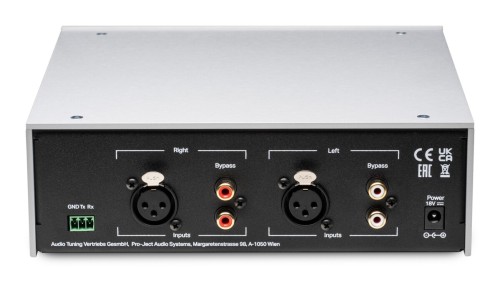 Pro-Ject Head Box DS3 B srebrny - wzmacniacz słuchawkowy z wejściami i wyjściami zbalansowanymi (2)