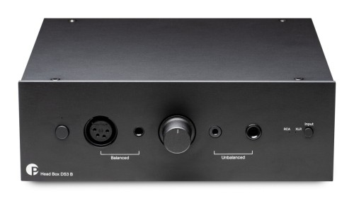 Pro-Ject Head Box DS3 B Black - wzmacniacz słuchawkowy z symetrycznymi wejściami i wyjściami (1)
