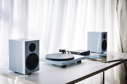 Pro-Ject Colorful Audio System 2 - Uniwersalny system Hi-Fi z gramofonem - Polar Blue (6)