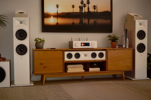 JBL system kina domowego5.1.2 Dolby ATMOS MA7100HP + STAGE 260F + 245C + 240B + stojak na kolumny + 240H +220P BIAŁY (2)