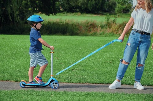 Składana hulajnoga Trunki - niebieska, duża (9)