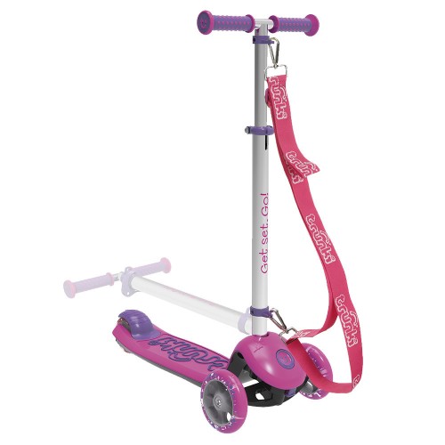 Składana hulajnoga Trunki - różowa, duża (1)