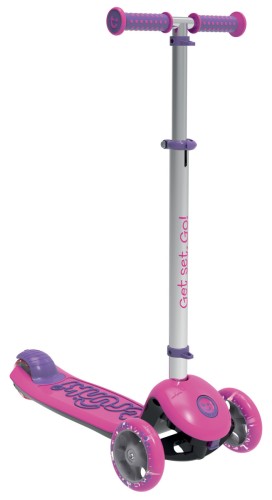 Składana hulajnoga Trunki - różowa, duża (3)