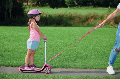Składana hulajnoga Trunki - różowa, duża (9)