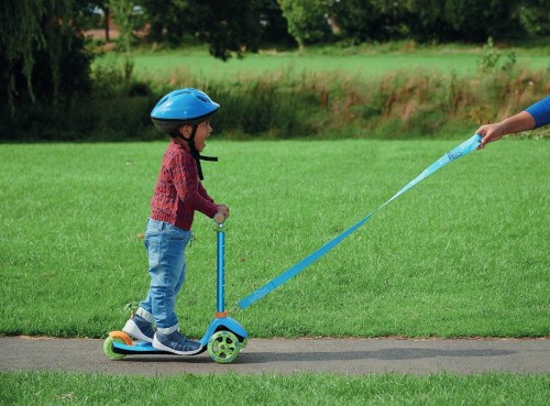 Składana hulajnoga Trunki - niebieska, mała (8)